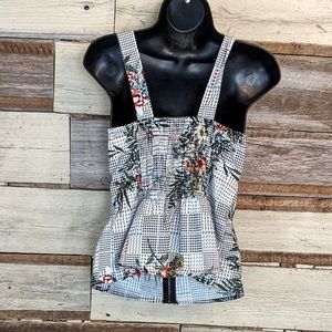 Liberty Love Tops - Super Cute Zipper Front Pinup Top sz M Liberty Love Tops - Super Cute Zipper Front Pinup Top sz M